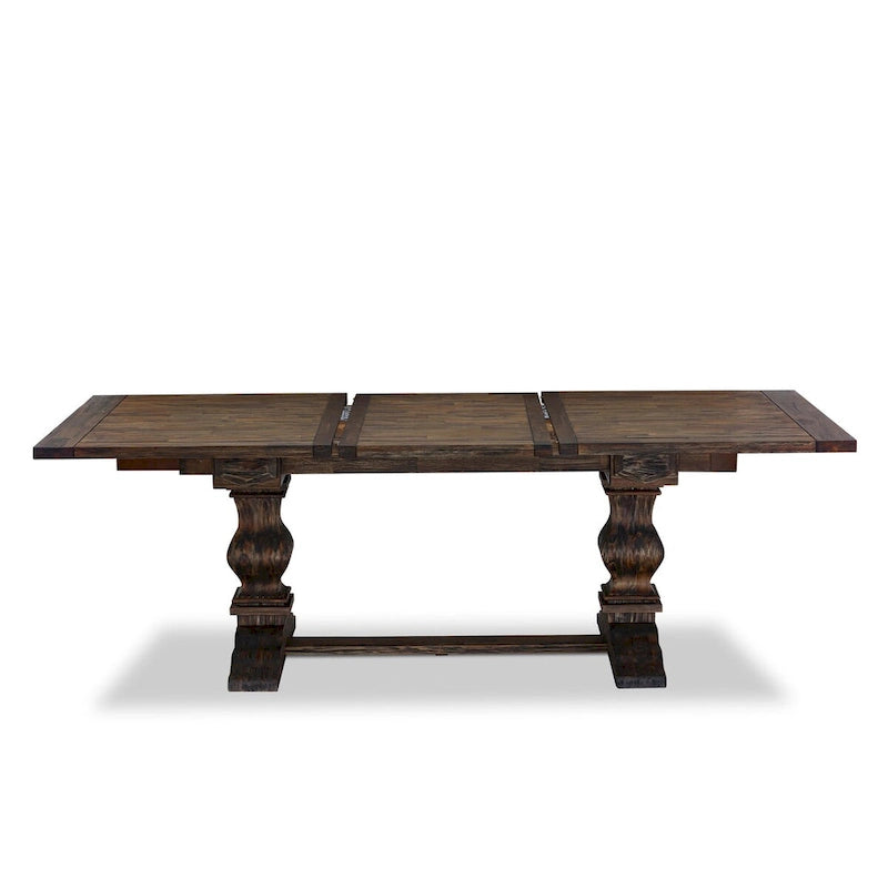 Ensemble de salle à manger 11 pièces East West Furniture : une table et 10 chaises en lin sable clair (options de finition)