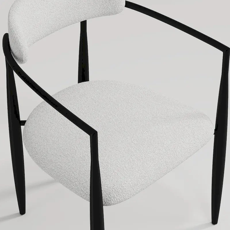 Ensemble de salle à manger moderne et minimaliste 9 pièces avec plateau en pierre frittée extensible et double piétement de 94,48 pouces