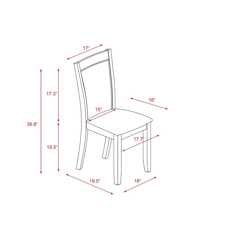 Ensemble de salle à manger East West Furniture : table rectangulaire et chaises Parson en lin crème, coloris blanc lin (composition au choix).