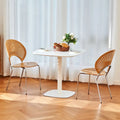 Table de salle à manger carrée tulipe 32