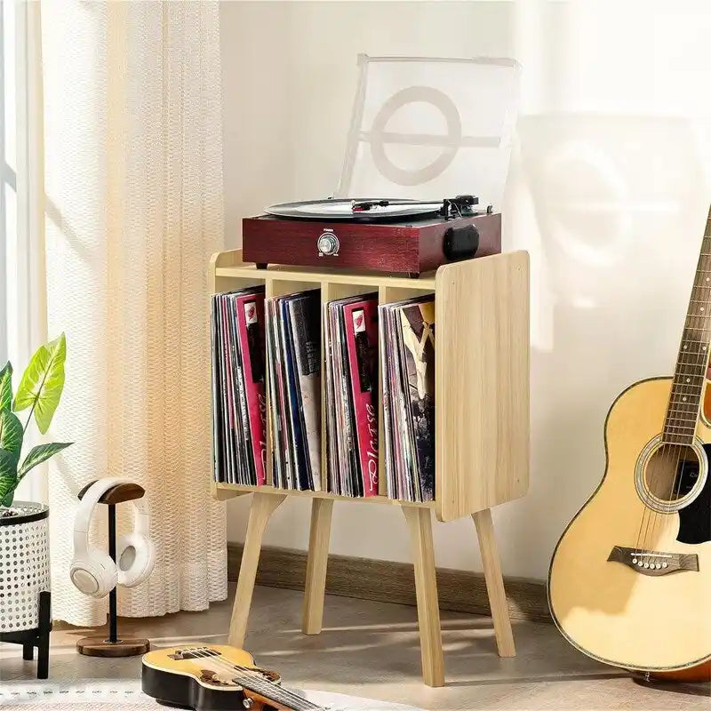 Support pour petite platine vinyle, largeur 11,7 pouces - 16,5 x 11,7 x 26,1