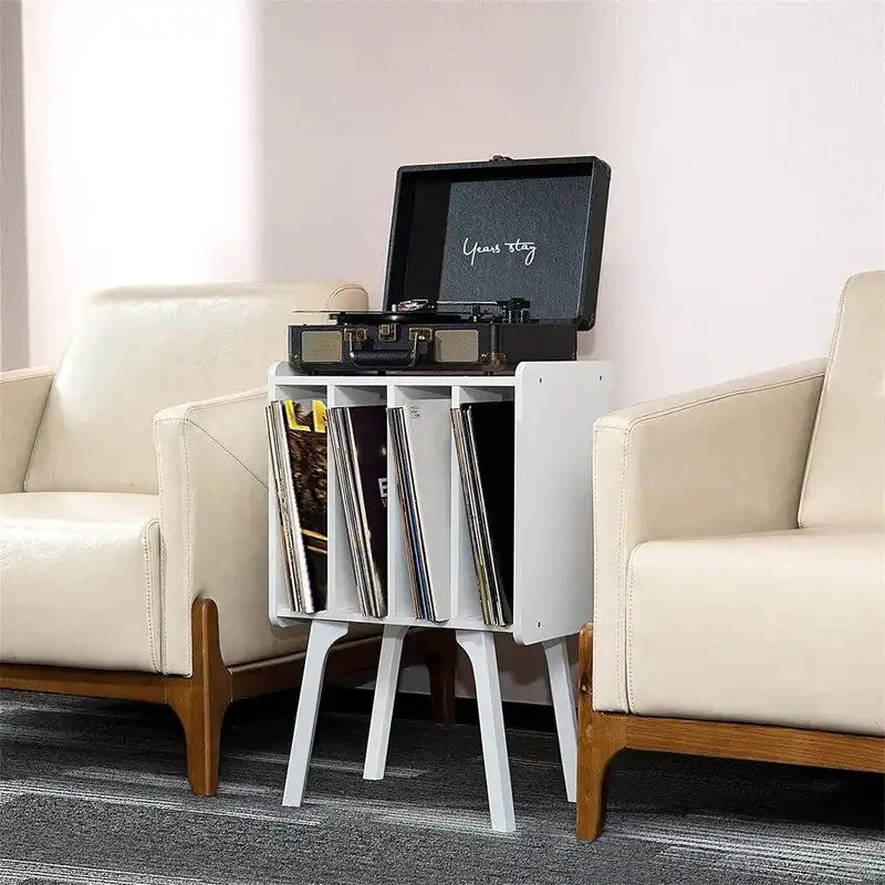 Support pour petite platine vinyle, largeur 11,7 pouces - 16,5 x 11,7 x 26,1