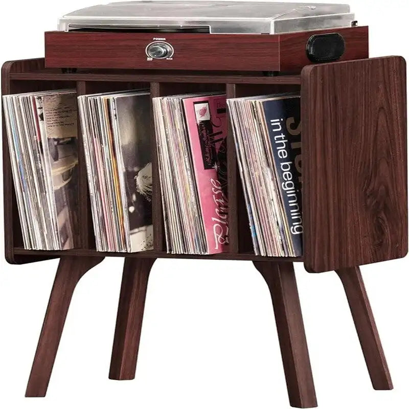 Support pour petite platine vinyle, largeur 11,7 pouces - 16,5 x 11,7 x 26,1