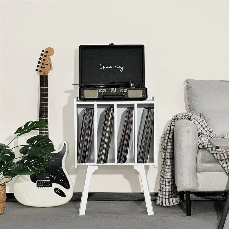 Support pour petite platine vinyle, largeur 11,7 pouces - 16,5 x 11,7 x 26,1