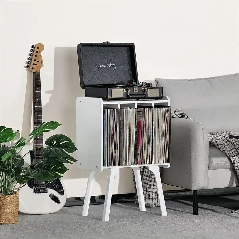 Support pour petite platine vinyle, largeur 11,7 pouces - 16,5 x 11,7 x 26,1