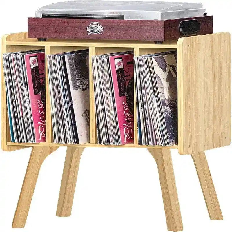 Support pour petite platine vinyle, largeur 11,7 pouces - 16,5 x 11,7 x 26,1