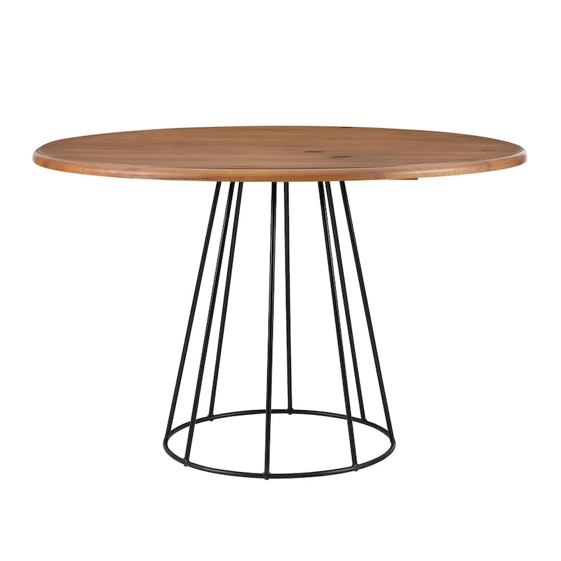 Table de salle à manger ronde Saloma - Noire