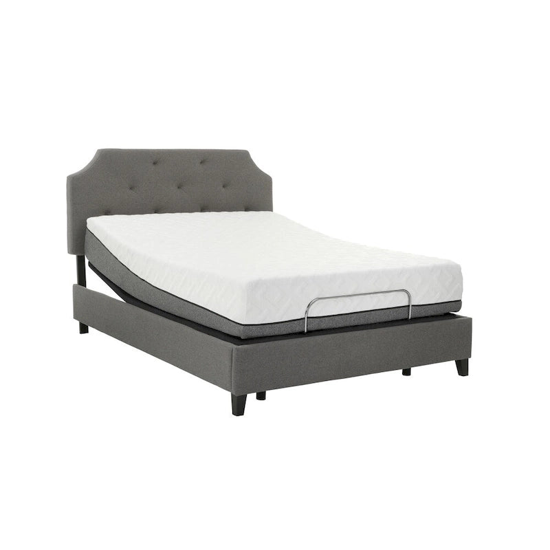 Ensemble matelas et sommier articulé Sleep Zone Pacifica de 30 cm (12 pouces) en mousse à mémoire de forme