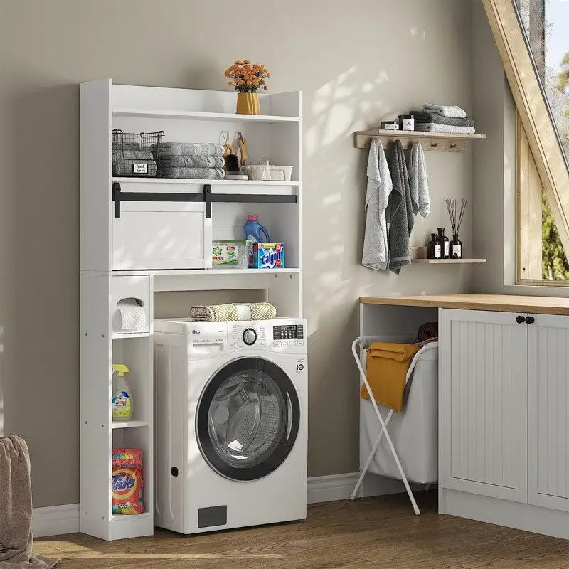 Armoire de rangement à installer au-dessus des toilettes - 7,7 cm (P) x 32,3 cm (L) x 61,9 cm (H)