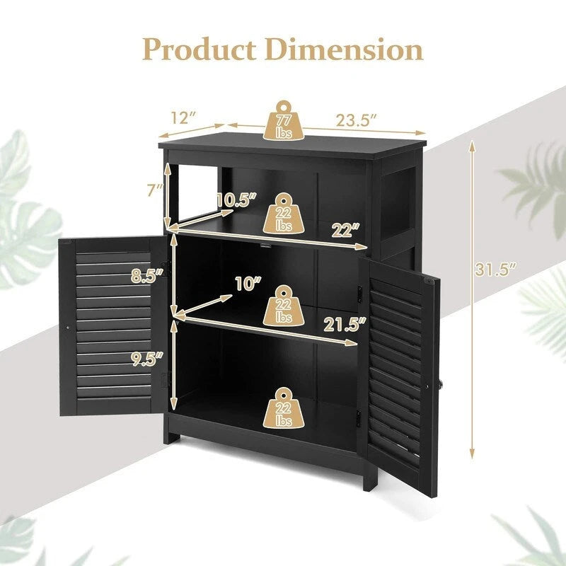 Armoire de rangement pour salle de bain - 12 po P x 23,5 po L x 31,5 po H