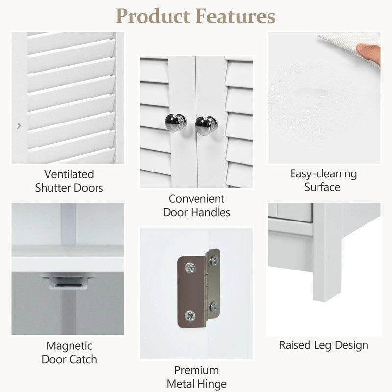 Armoire de rangement pour salle de bain - 12 po P x 23,5 po L x 31,5 po H