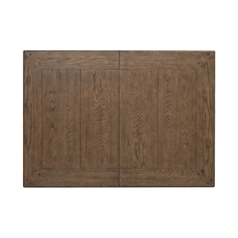 Ensemble table rectangulaire d'extérieur avec chaises de salle à manger - Différentes options