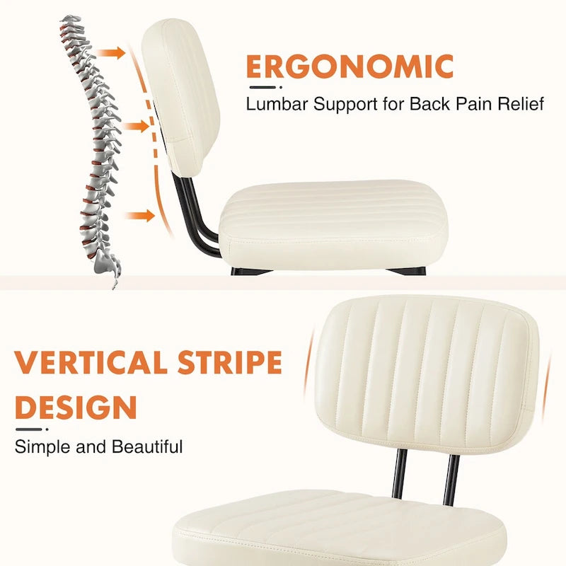 Chaises d'appoint rembourrées de style moderne du milieu du siècle pour cuisine et salle à manger