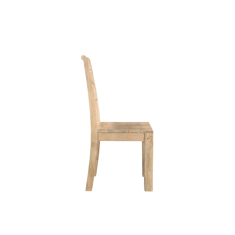 Chaises de salle à manger en bois massif Willow (lot de 2)