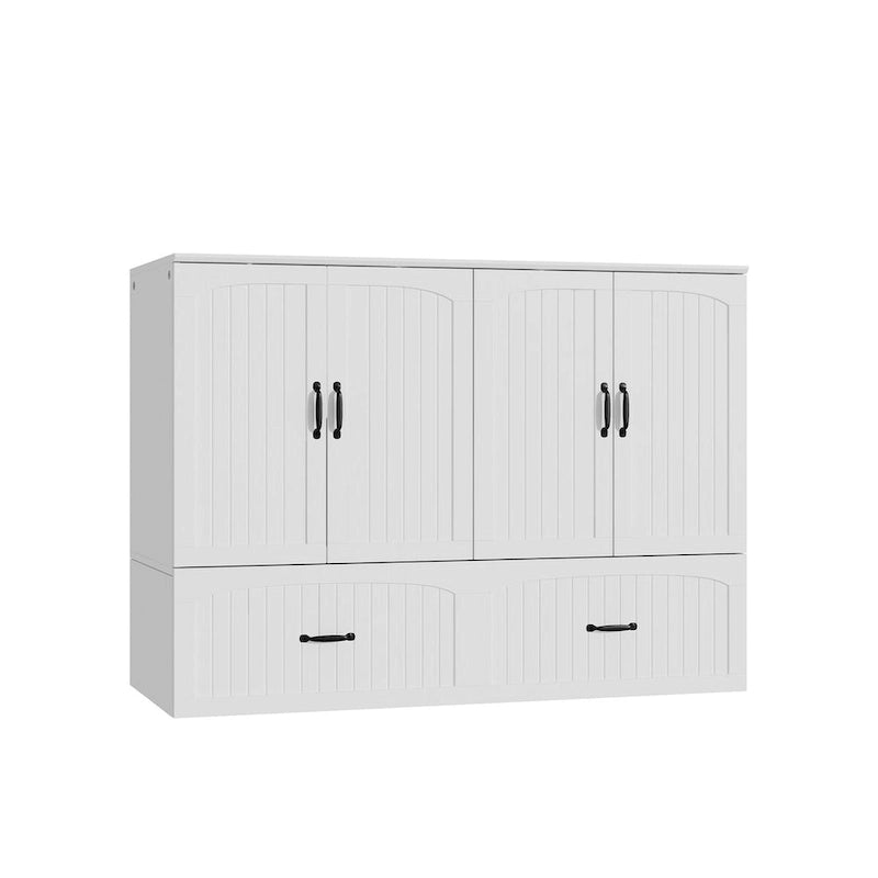 Lit escamotable multifonctionnel pour petits espaces, rangement et confort