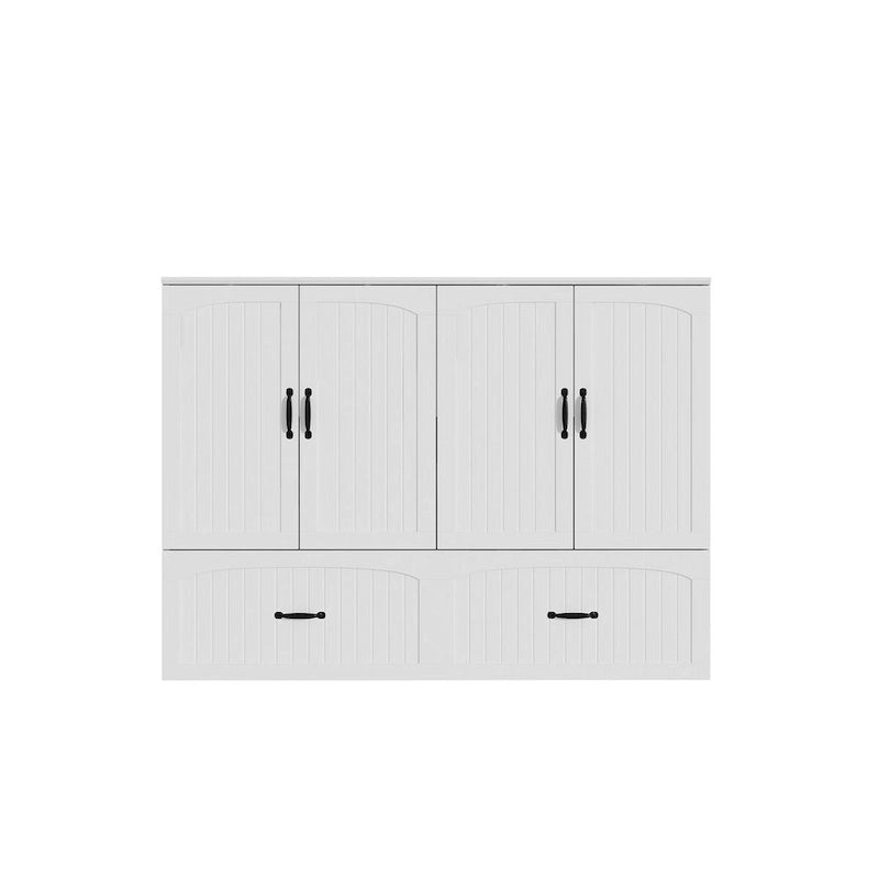 Lit escamotable multifonctionnel pour petits espaces, rangement et confort