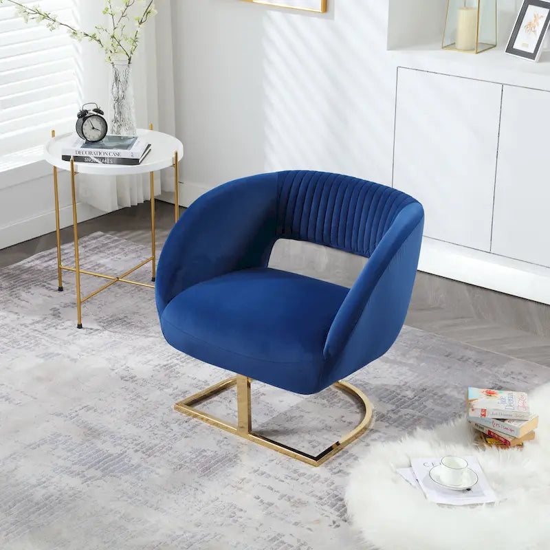Fauteuil de salon capitonné