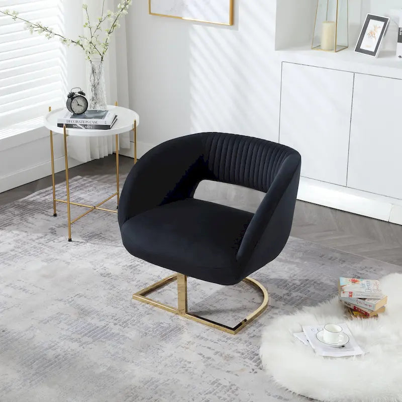 Fauteuil de salon capitonné
