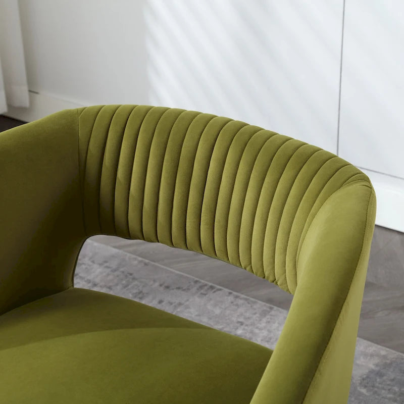 Fauteuil de salon capitonné
