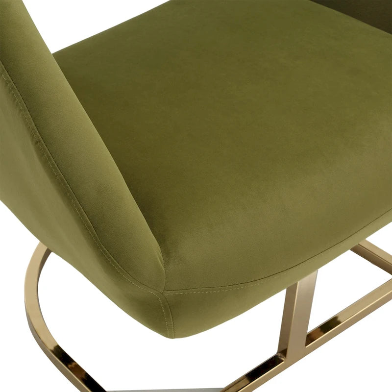 Fauteuil de salon capitonné