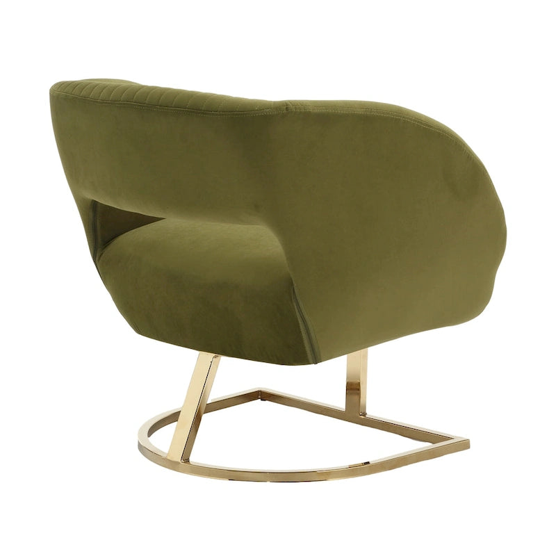 Fauteuil de salon capitonné
