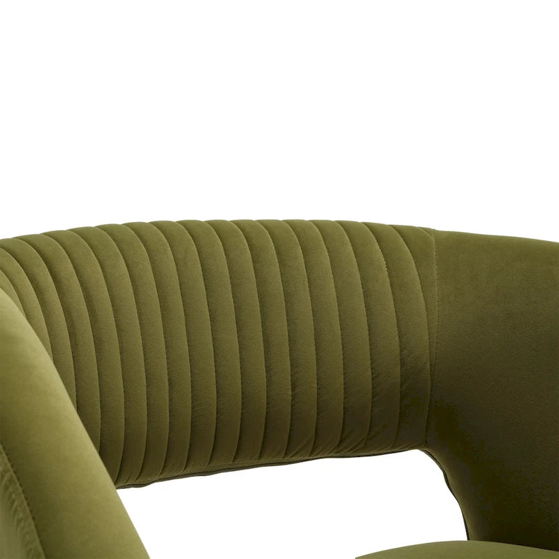 Fauteuil de salon capitonné