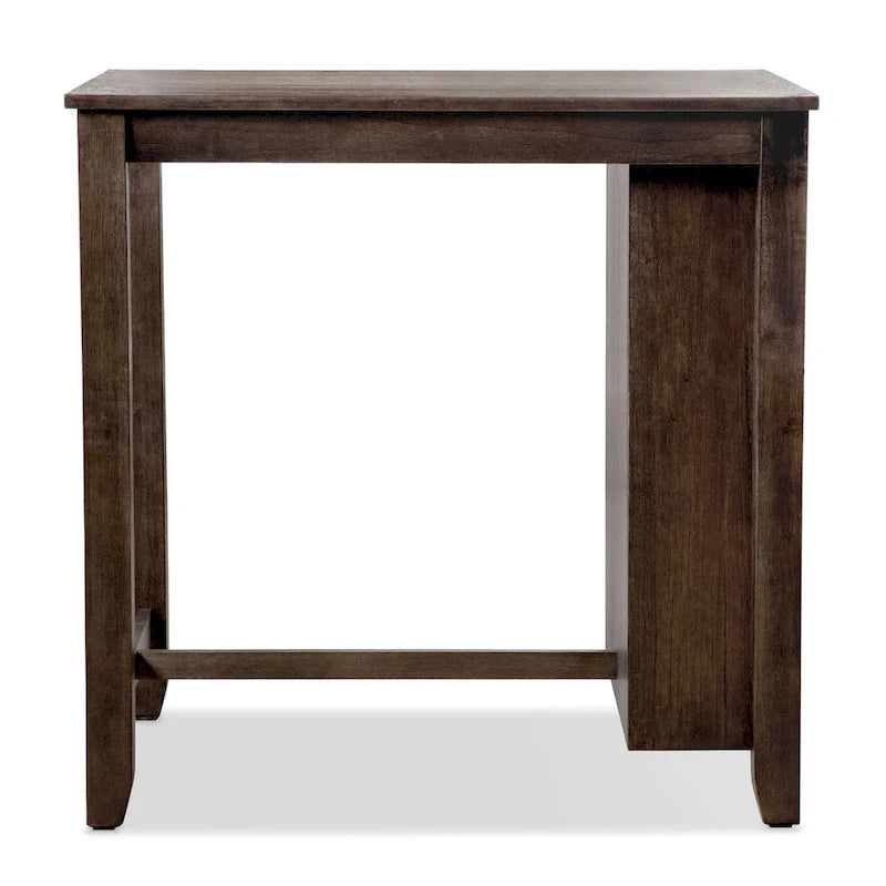 Ensemble de salle à manger 3 pièces Vesper de Furniture of America, hauteur comptoir, avec étagères