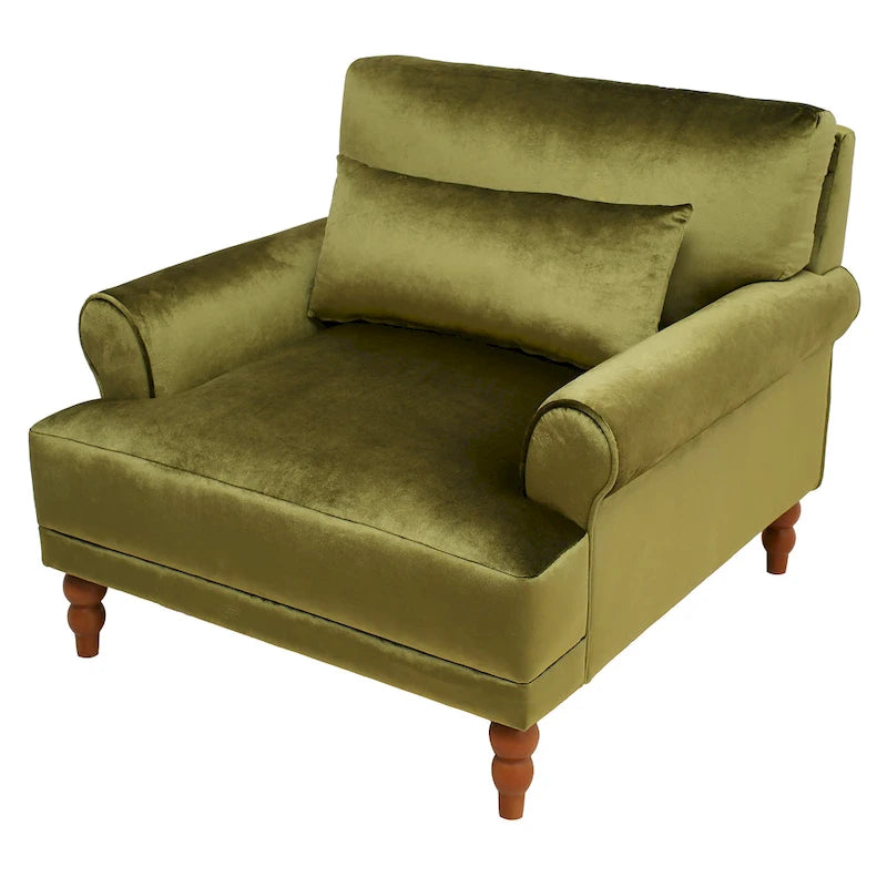 Fauteuil d'appoint moderne en tissu Naci par Christopher Knight Home