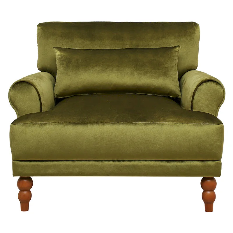 Fauteuil d'appoint moderne en tissu Naci par Christopher Knight Home