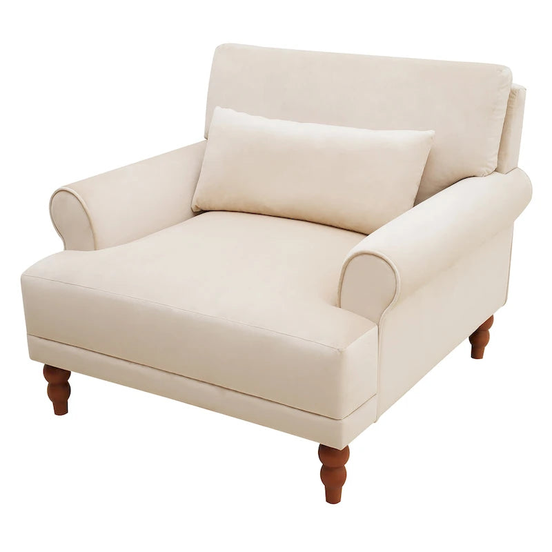 Fauteuil d'appoint moderne en tissu Naci par Christopher Knight Home