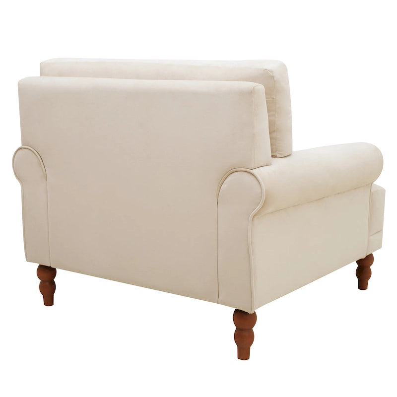 Fauteuil d'appoint moderne en tissu Naci par Christopher Knight Home