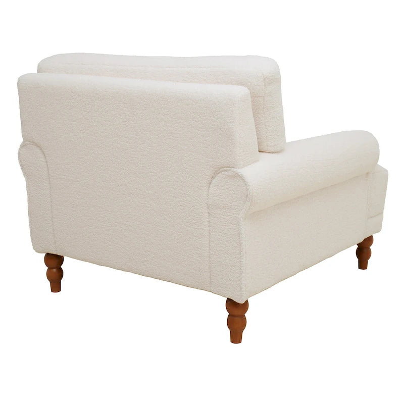 Fauteuil d'appoint moderne en tissu Naci par Christopher Knight Home