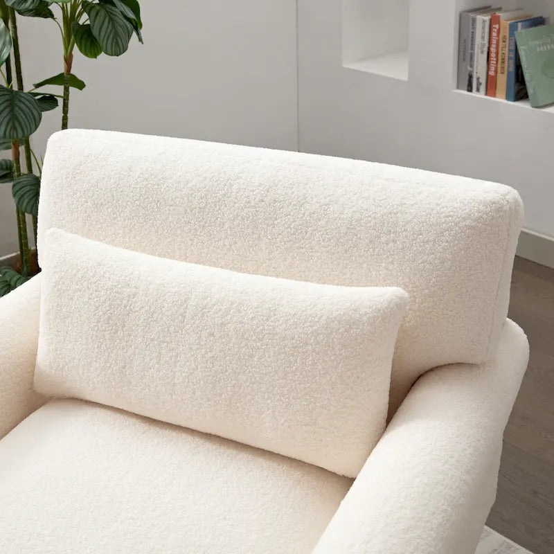 Fauteuil d'appoint moderne en tissu Naci par Christopher Knight Home