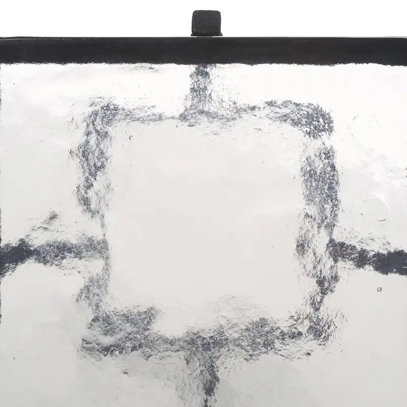 Table basse en verre moulé Giabelle de SAFAVIEH Couture - 20 x 20 x 61 cm