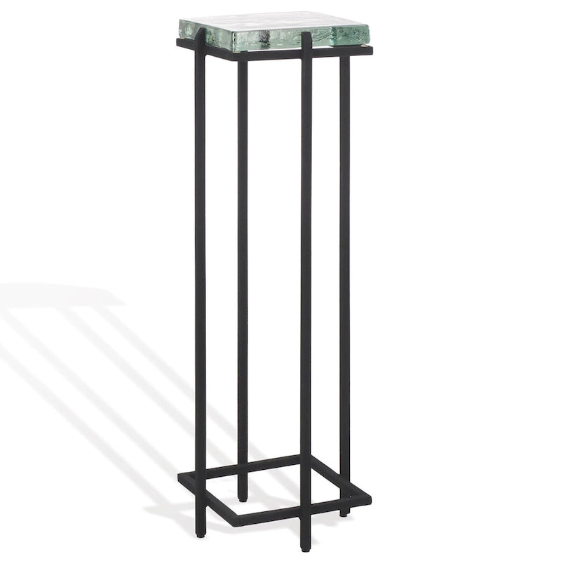 Table basse en verre moulé Giabelle de SAFAVIEH Couture - 20 x 20 x 61 cm