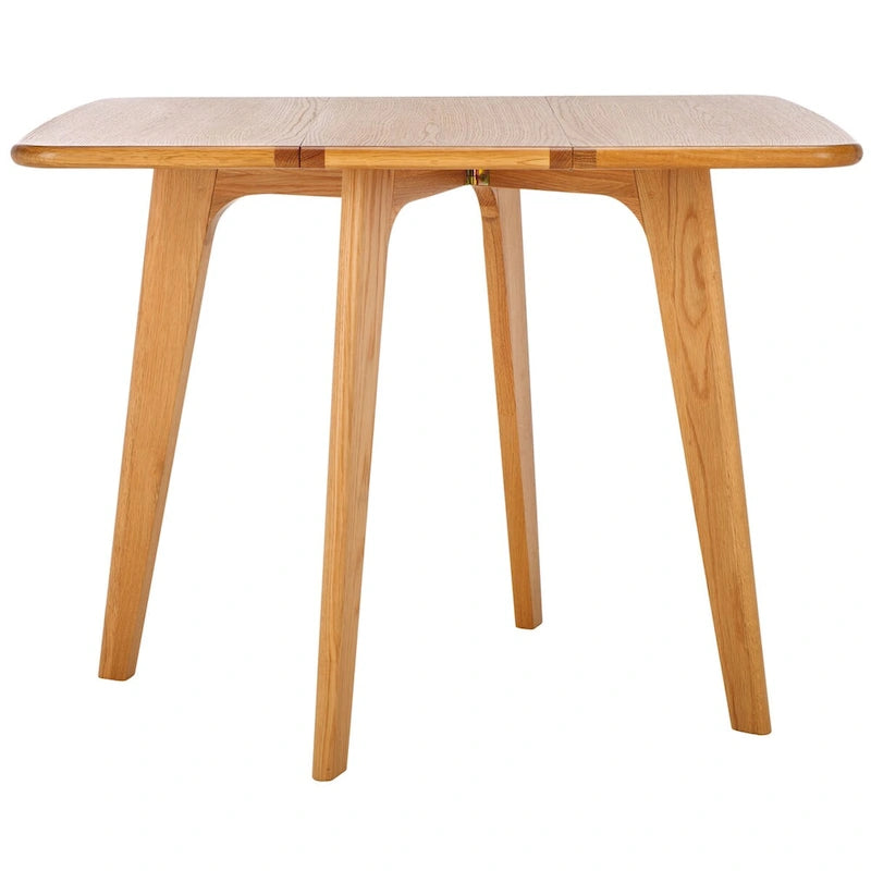 Table de salle à manger à abattants Annliese Natural de SAFAVIEH Couture - 94 cm (L) x 76 cm (P) x 71 cm (H)