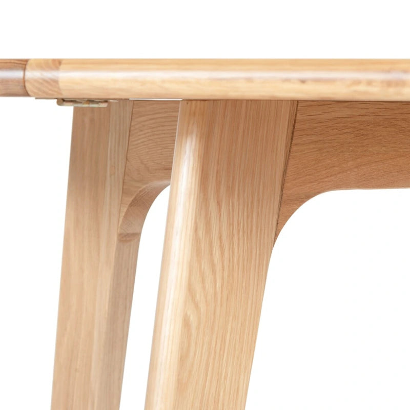 Table de salle à manger à abattants Annliese Natural de SAFAVIEH Couture - 94 cm (L) x 76 cm (P) x 71 cm (H)