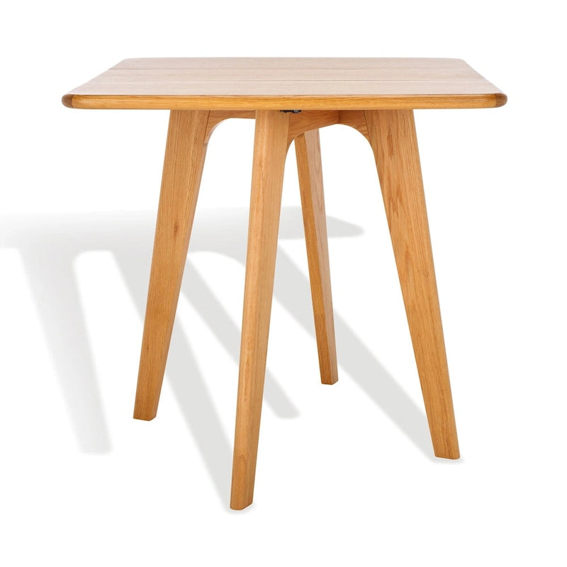 Table de salle à manger à abattants Annliese Natural de SAFAVIEH Couture - 94 cm (L) x 76 cm (P) x 71 cm (H)